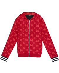 MCM - Logo Hooded Casual Jacket - Lyst