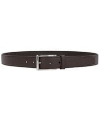 Prada - Saffiano Leather Belt - Lyst