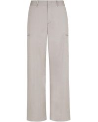 Fendi - Straight-Leg Cargo Trousers - Lyst