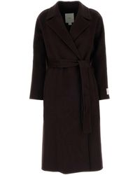 Calvin Klein - Classic Df Wool Wrap Coat - Lyst