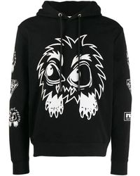 McQ - Pattern Printed Hooded Sweater - Lyst