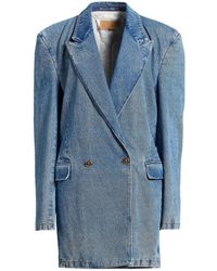MM6 by Maison Margiela - Denim Blazer Dress - Lyst
