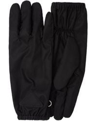 Prada - Triangle-Patch Slip-On Gloves - Lyst