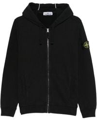 Stone Island - Zipper Hoodie - Lyst