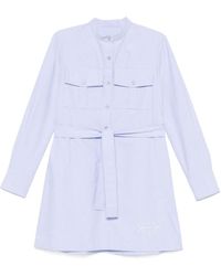 Givenchy - Embroidered Mini Dress - Lyst