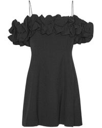 ROTATE BIRGER CHRISTENSEN - Crepe A-Line Mini Dress - Lyst