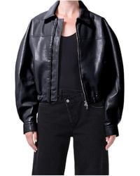 Agolde - Dixon Cocoon Zip Bomber Jacket - Lyst