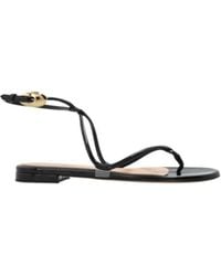 Gianvito Rossi - Mamba Thong Strap Sandals - Lyst