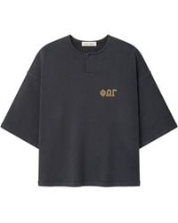 Fear Of God - 3/4 Henley Sweatshirt - Lyst