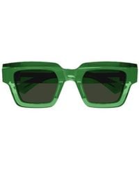 Bottega Veneta - Eyewear Square Frame Sunglasses - Lyst