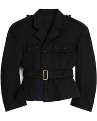 Celine - Peplum Jacket - Lyst
