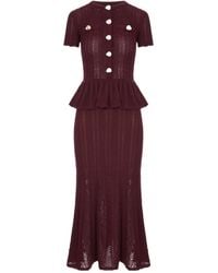 Self-Portrait - Long Dress - Lyst