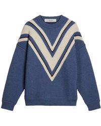 Golden Goose - Wool V-Neck Sweater - Lyst