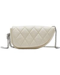 Burberry - Shield Lock Quilted Shoulder Bag - Lyst