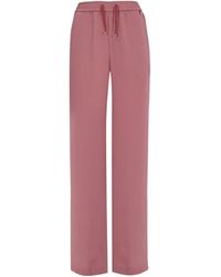 Herno - Drawstring Straight-Leg Pants - Lyst