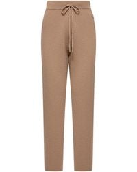 Moncler - Drawstring Knitted Trousers - Lyst