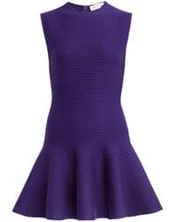 Alaïa - Round-Neck Dress - Lyst