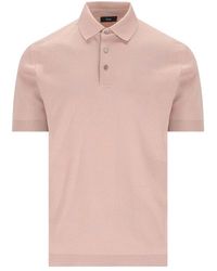 Herno - Cotton Polyester Short Polo - Lyst