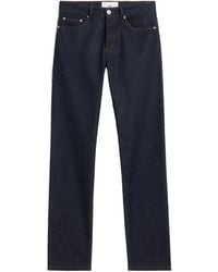 Ami Paris - Ami Logo Patch Straight-Leg Jeans - Lyst