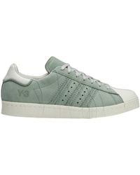 Y-3 - Superstar Stitch-Embellished Sneakers - Lyst