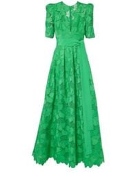 Elie Saab - Deep V-Neck Evening Dress - Lyst