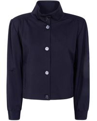 Liviana Conti - Gary Stand-Collar Jacket - Lyst