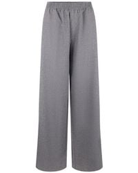 Fabiana Filippi - Elasticated Waistband Wide Leg Pants - Lyst