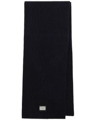 Dolce & Gabbana - Dg Essentials Ribbed Knit Scarf - Lyst