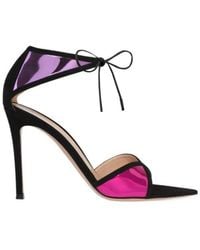 Gianvito Rossi - Ankle Strap Heeled Sandals - Lyst