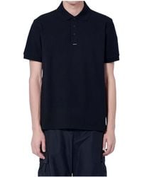 Moncler - Logo Piqué Polo Shirt - Lyst