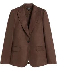 Weekend by Maxmara - Nalut Single-Breasted Blazer - Lyst