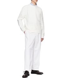 Thom Browne - Pressed Crease Tapered Leg Chinos - Lyst