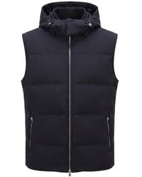 Montecore - Hooded Quilted Gilet - Lyst