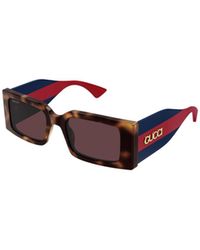Gucci - Eyewear Gg1860S Rectangular Sunglasses - Lyst