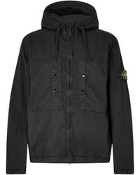 Stone Island - Supima Cotton Twill Jacket - Lyst