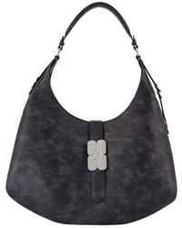 Ganni - Small Kat Flower-Buckle Shoulder Bag - Lyst