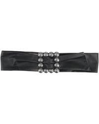 Maison Margiela - Solid Color Leather Belt - Lyst