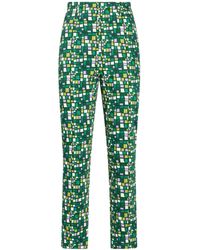 Weekend by Maxmara - Multi-Colored Tapered Pants - Lyst