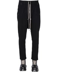 Rick Owens - Drop-Crotch Track Pants - Lyst