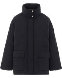 Moncler - Long-Sleeved Down Jacket - Lyst