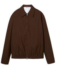 Gucci - Embossed Twill Zip-Up Jacket - Lyst