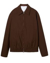 Gucci - Embossed Twill Zip-Up Jacket - Lyst