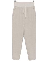 Panicale - Drawstring Casual Pants - Lyst