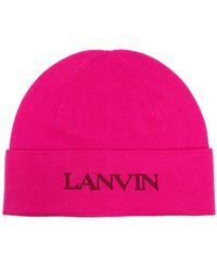 Lanvin - Logo Hat - Lyst