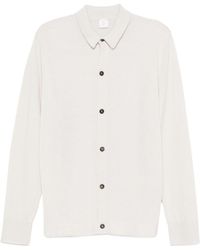 Eleventy - Button-Down Wool Shirt - Lyst