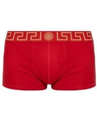 Versace - Greca Logo Boxer Briefs - Lyst