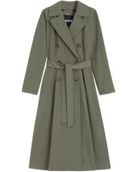BOSS - Water-Repellent Trench Coat With Belt - Lyst