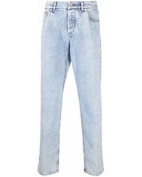 Brunello Cucinelli - Light-Wash Straight-Leg Jeans - Lyst