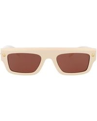 McQueen - Eyewear Rectangle Frame Sunglasses - Lyst