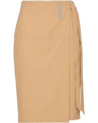 Marni - Simple Solid-Color Wrap Skirt - Lyst